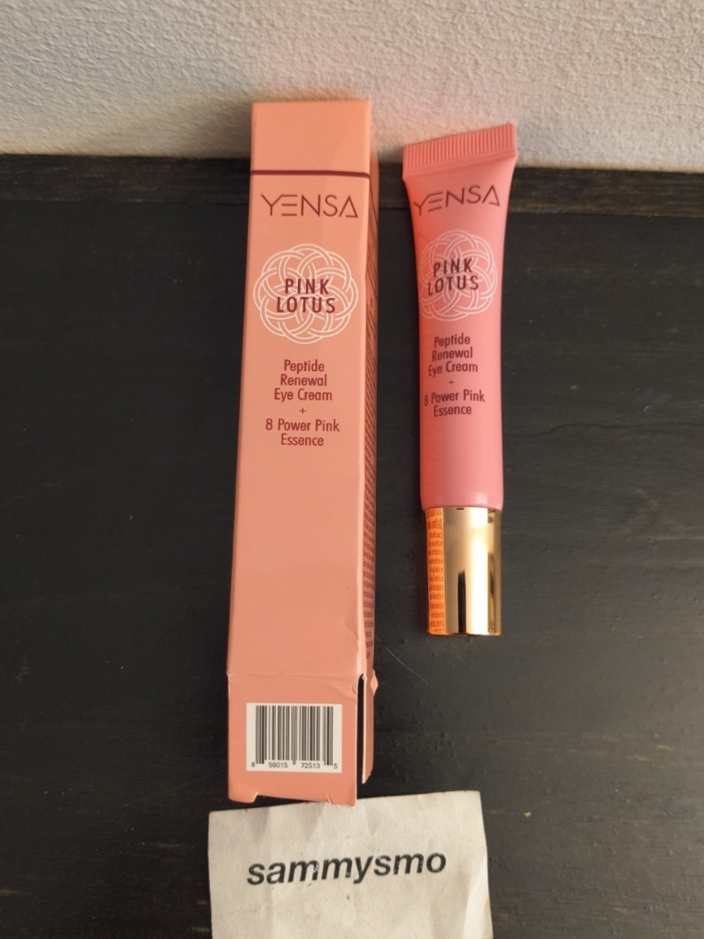 YENSA Pink Lotus Peptide Renewal Eye Cream 0.5 fl oz